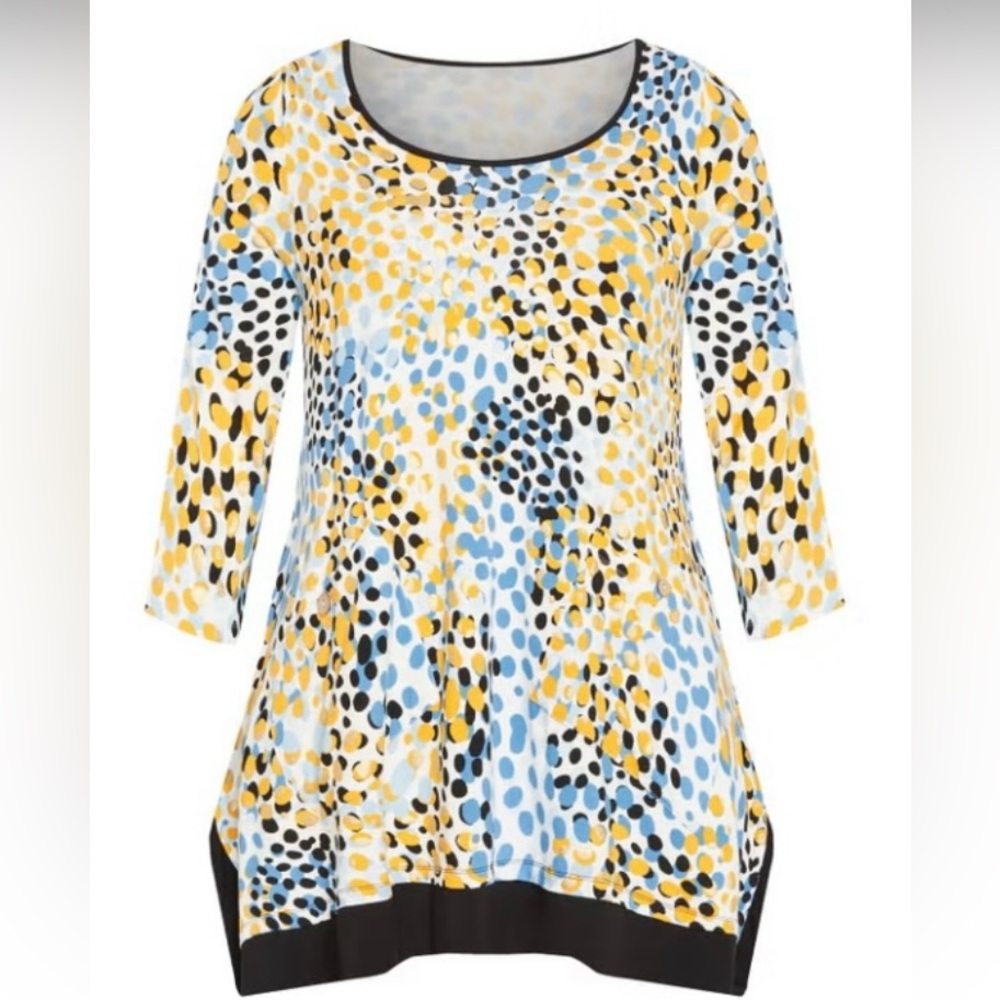 Women's Multicolor Patterned Top